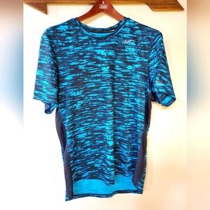 Nike Mens Sublimate Reflective Running Mesh Panel Shirt Size M
